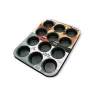 Kole Imports UU109 Muffin Bake Pan, Multicolor