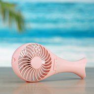 Misula Unique Mermaid Design 180 Degree Rotation Rechargeable Battery Portable Foldable Handheld Mini USB Labtop... N6