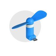 BESSKY Mini Portable Type-C Mobile Phone Cooling Fan For Google Nexus 5X/Huawei P9/ Oneplus 2 (Black) N12