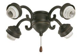 Emerson Ceiling Fans F490VNB 4-Light Transitional Fitter in Venetian Bronze