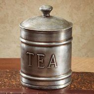 The Country House Collection Ol&#039; Tea Tin (4.75inx5.25in)