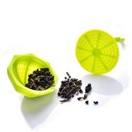 Tea Bag Infuser-Friendly Chef - 3 Pack Colorful Genuine Premium Silicone Umbrella Reusable Tea Ball Infuser Strainer...