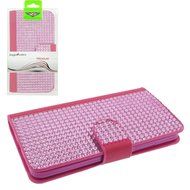 HJ POWER[TM] Nokia Lumina 640 Luxury Diamond FDS77 Leather PU WALLET POUCH Cover + [Free HJ POWER Stylus] EGWPDW3... N19