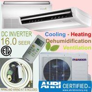 Pioneer Floor/Ceiling/Low Wall Split Inverter Air Conditioner with Heat Pump, Mini N4