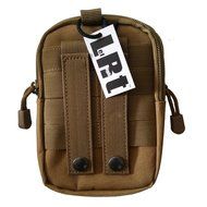 LefRight Nylon Tough Duty Military Tactical Molle EDC Compatible Universal Security Pack Casual Waist Bag, Coyote... N3