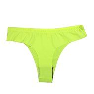 Underswear Laimeng, Hot Women Invisible Underwear Thong Cotton Spandex Gas Seamless Crotch (Purple) N3