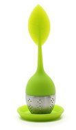 Tongzuo Silicone Loose Leaf Tea Infuser Strainer with Resting Coaster (Red, Blue, Green and Pink Optional) (2,...