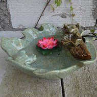 FEI&amp;S Ceramic flowing water craft with a water fountain water humidifier home decorations with gift N2
