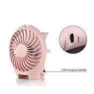 GaGa MILANO Portable Mermaid Fan Handheld and desk Fans with Umbrella Hanging Metal Clip for Home Office cooling... N16