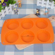 Webake 6-Cavity Cake Mold for Homemade Tart, Bundt, Cheesecake, Pudding, Jello, and More N3