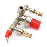 Air Compressor Double Outlet Tube Pressure Regulator Valve Fitting N6