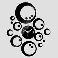 EverTrust(TM) new arrival home decor acrylic mirror big wall clock modern design decoration limited living room...