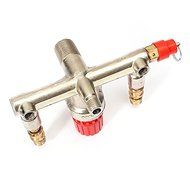 Air Compressor Double Outlet Tube Pressure Regulator Valve Fitting N7