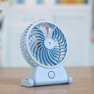 Humidifier Fan Handheld USB Mini Misting Cooling Fan Humidifier by eBerry&reg; (Blue) N6