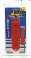 Master Magnetics 07512 Magnetic Stud Finder with Shield, Drywall Screw and Nail Locator, Red by Master Magnetics