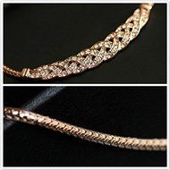 SyGyn(TM) Hot Sale Crystal Spiral Necklace For Women Chokers Necklaces Fashion Necklaces Pendants Vintage Snake... N5