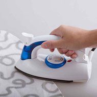 VANRA Mini Travel Iron Foldable Portable Travel Steamer Dry Iron 700w with U-shape, Built-in Fuse and Thermostat... N3
