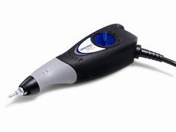 Dremel Hobby Engraver 290-3/4 Compact Tool (35 W), 3 Accessories, 4 Stencils by Dremel