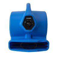 XPOWER P-100A 3 Speeds Mini Air Mover with Built-In Dual Outlets for Daisy Chain N2