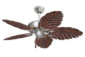 Emerson Ceiling Fans CF755BS Designer 52-Inch Energy Star Ceiling Fan, Light Kit Adaptable, Brushed Steel Finish N9