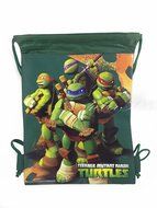 Ninja Turtles Green-Drawstring String School Sport Gym Tote Bag Backpack N3