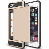 iPhone 7 Plus Case,Inspirationc Dual-Layer Hybrid Armor Wallet Case for iPhone 7 Plus 5.5 Inch--Black N7