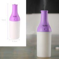 Mini Humidifier Home Air Diffuser USB Portable Cool Bottle Design LED Night Light Aromatherapy Mist Maker (Pink) N8