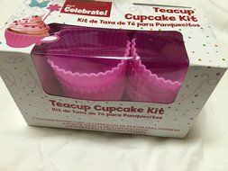 Teacup Cupcake Kit, 6-Pieces