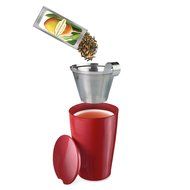 Tea Fort&eacute;&reg; KATI Cup Loose Leaf Tea Brewing System, Cranberry Red N4