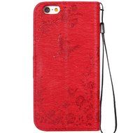 iPhone 7 Case,iPhone 7 Wallet Case,Phezen Serect Garden Series Butterfly Flower Bling Diamod Inlaid PU Leather... N10