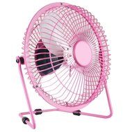 Dealglad New 4Inch Portable Home office PC Laptop Desktop USB Mini Cooler Cooling Desk Fan (Pink) N8