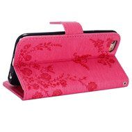 iPhone 7 Case,iPhone 7 Wallet Case,Phezen Serect Garden Series Butterfly Flower Bling Diamod Inlaid PU Leather... N14