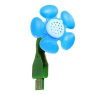 Pannow USB Flower Mini Aroma Humidifier Essential Oil Diffuser Humidifier (Red) N4