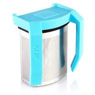 Boco Clip On Tea Infuser Brewer For Office w/ Drip Catcher. Sip While Brewing Too! (KLiP - Sky Blue) N4