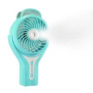 Handheld Fan Spray,SOONHUA 3 Modes Speed Rechargeable Mini Fan &amp; 2 Modes Cool Misting Humidifier for Home Office... N11