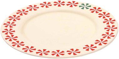 Boston International Holiday Peppermint Collection Plate