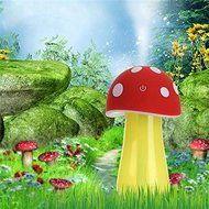 USB Aroma LED Water Purification System Mini Mushroom Lamp Humidifier N3
