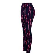 PHOTNO High Waist Fitness Yoga Sport Pants Printed Stretch Nine Points Leggings