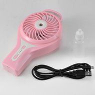 Handheld Fan Spray,SOONHUA 3 Modes Speed Rechargeable Mini Fan &amp; 2 Modes Cool Misting Humidifier for Home Office... N19