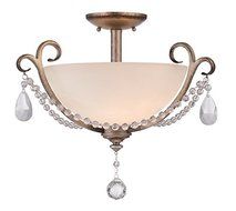 Designers Fountain 86011-ARS Gala Semi-Flush by Designers Fountain