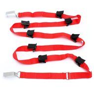 8 Hooks UP Down Door Hooks Wall Hanger Space Saver Handbags Clothes Hats Tower N4