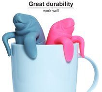 Sino Banyan Tea Infuser Strainer,Set of 2,without Scalding Fingers,Swan N2
