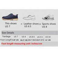 Spritech(TM) Men's Fashion British Comfort Non-slip Round Toe Work Shoe Flat Martin Boots Black N15