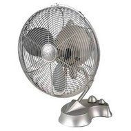 Matthews CI-BN, Cinni Brushed Nickel 13&quot; Desk Fan with Switch Control N3