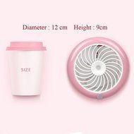 Misting Fan,Wooboo Personal Mini USB Rechargeable Fan with 2000mAh battery and Humidifier for Traveling, Fishing... N7