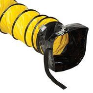 Flame Retardant Flexible Construct Heavy Duty Duct Ducting Hose16 Feet Long for 12 Inch Diameter Fan N4