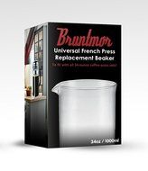 Bruntmor Universal Replacement beaker Spare Heat &amp; Shock resistant Borosilicate Glass Carafe for French Press...