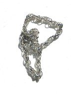 Hip Hop style Bling Bling necklace Sliver style Necklace N3