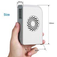 Portable Power Bank Fan Skyocean Mini Rechargeable Personal Fan with 6000mAh Portable Charger Best For Traveling... N6