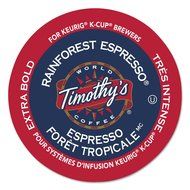 Timothy's World Coffee Rainforest Espresso, 24 ct K-Cups, 2 pk
